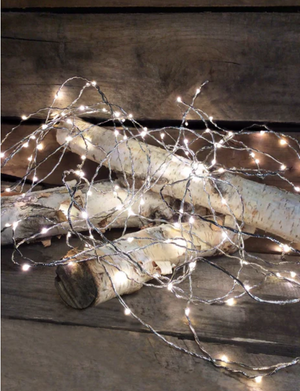 180 LED 5FT Garland Lite Strand-Not Just For The Garden | Metal Art | Décor for Homes, Walls and Gardens | Furniture | Custom Garden Planters and Flower Arrangements | Gifts | Best in KW
