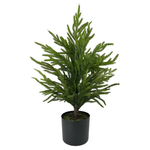 28" Fresh Touch Norfolk Pine Tree - Potted-Not Just For The Garden | Metal Art | Décor for Homes, Walls and Gardens | Furniture | Custom Garden Planters and Flower Arrangements | Gifts | Best in KW