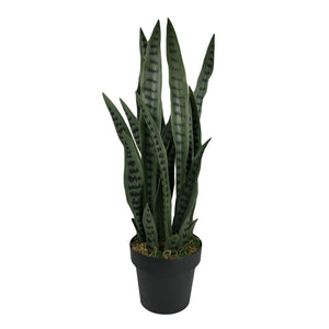 32" Faux Snake Plant-Not Just For The Garden | Metal Art | Décor for Homes, Walls and Gardens | Furniture | Custom Garden Planters and Flower Arrangements | Gifts | Best in KW
