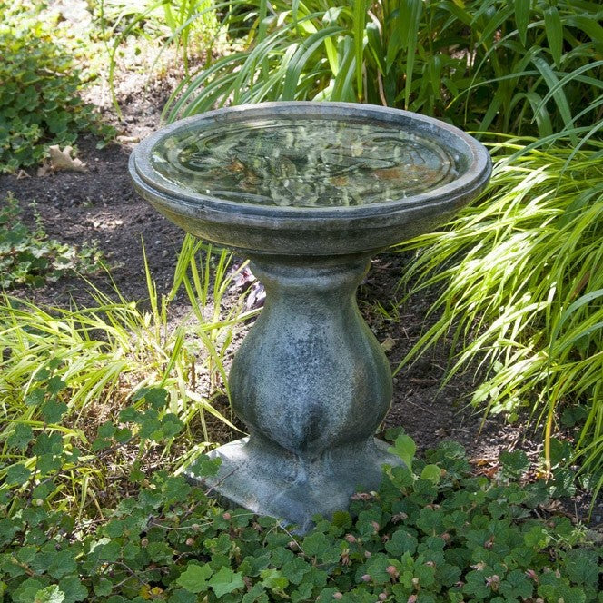 Birdbath Concrete Dragonfly