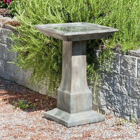 Birdbath Concrete Modern