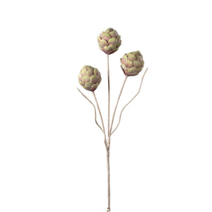 Desert 3 Pod Artichoke 45L" Stem-Not Just For The Garden | Metal Art | Décor for Homes, Walls and Gardens | Furniture | Custom Garden Planters and Flower Arrangements | Gifts | Best in KW