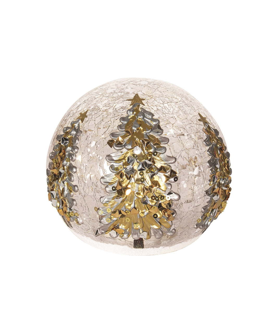 Holiday Globe LED Winter Trees