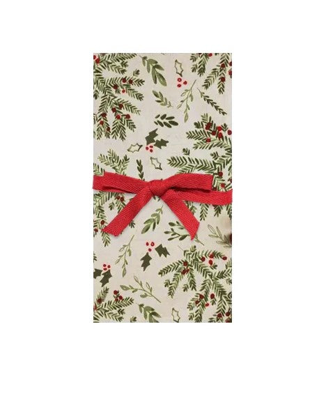 Napkin Holly Cloth  Set of 4