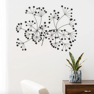 Dandelion Metal Wall Art - Indoor-Not Just For The Garden | Metal Art | Décor for Homes, Walls and Gardens | Furniture | Custom Garden Planters and Flower Arrangements | Gifts | Best in KW
