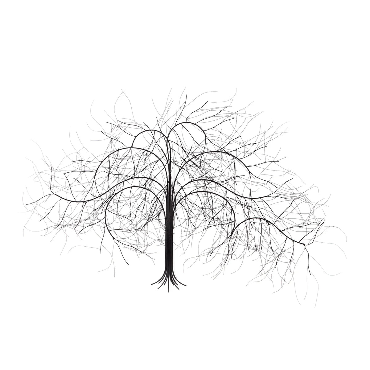 Tree Silhouette Metal Wall Decor