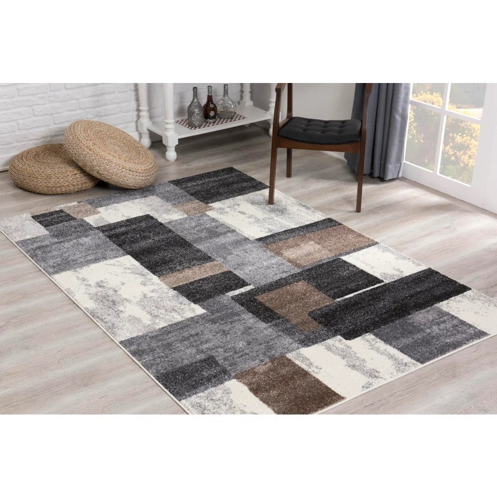 Area Rug Comfort 4209 Brown asst. sizes