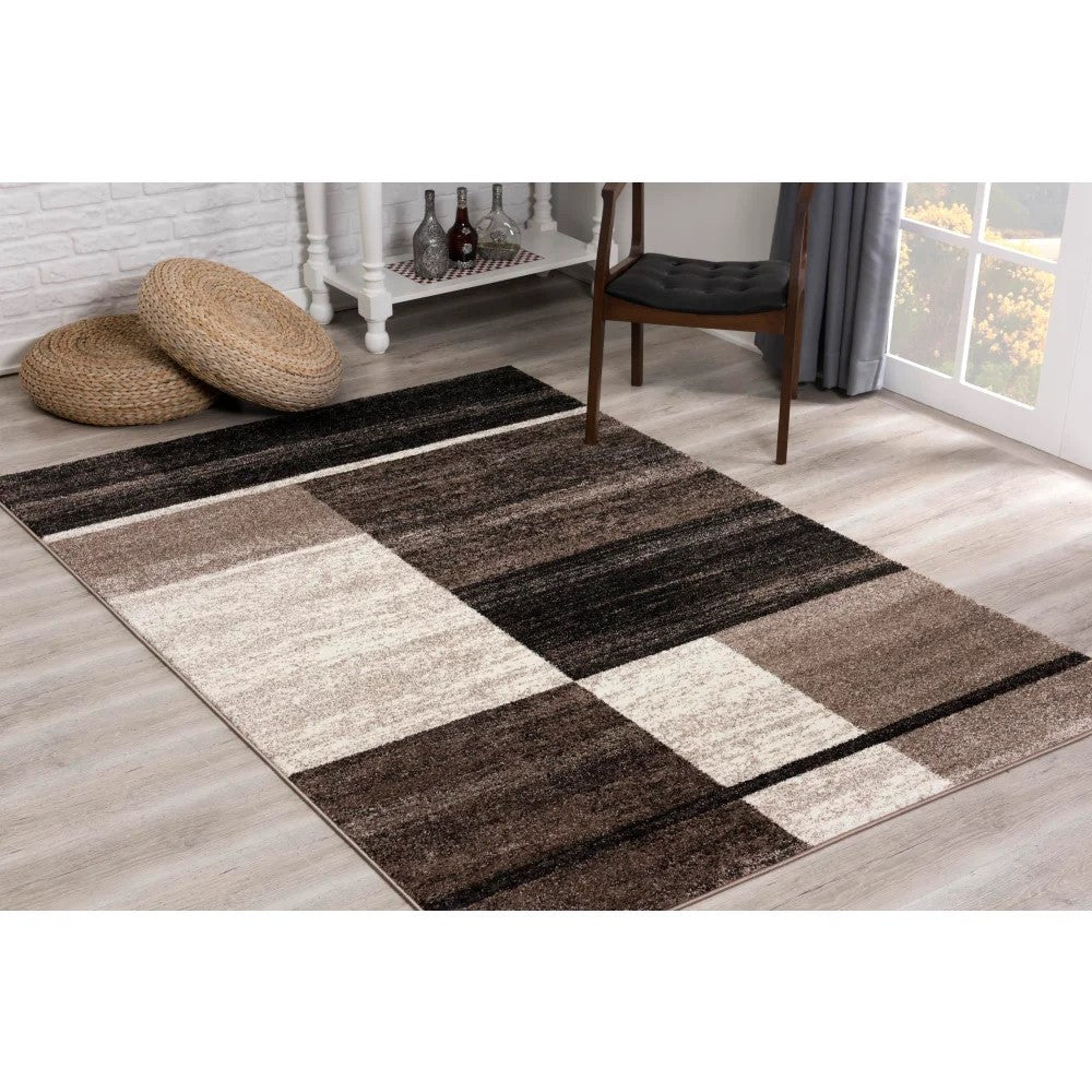 Area Rug Comfort 4244 Brown Asst Sizes