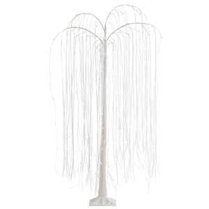 White Willow Freestanding 60h" 360 LED Decor Tree-Not Just For The Garden | Metal Art | Décor for Homes, Walls and Gardens | Furniture | Custom Garden Planters and Flower Arrangements | Gifts | Best in KW