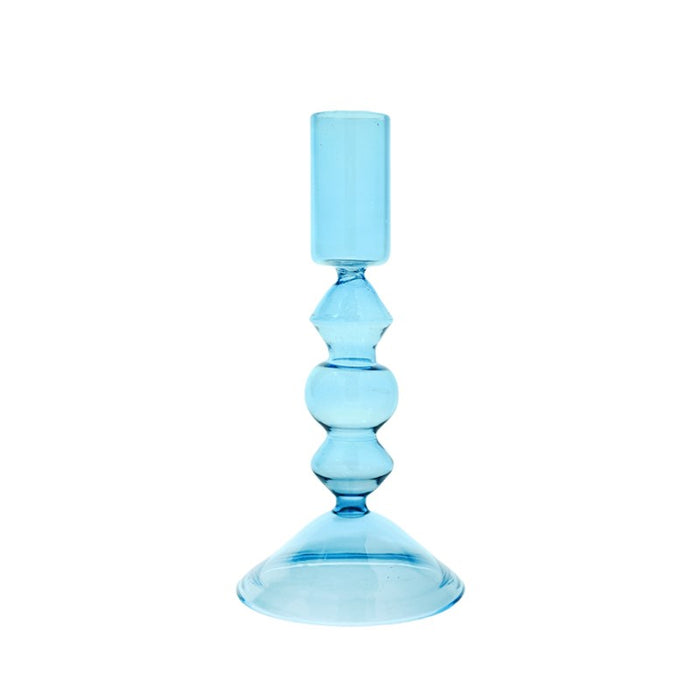 Wisteria Small Candleholder - Blue