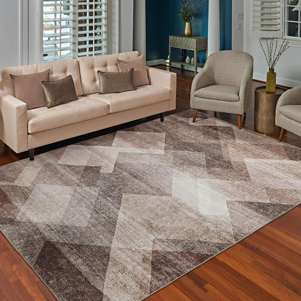 Area Rug Indoor Outdoor Sahara Brown 4000