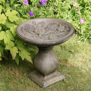 Turtle Birdbath - Small-Not Just For The Garden | Metal Art | Décor for Homes, Walls and Gardens | Furniture | Custom Garden Planters and Flower Arrangements | Gifts | Best in KW