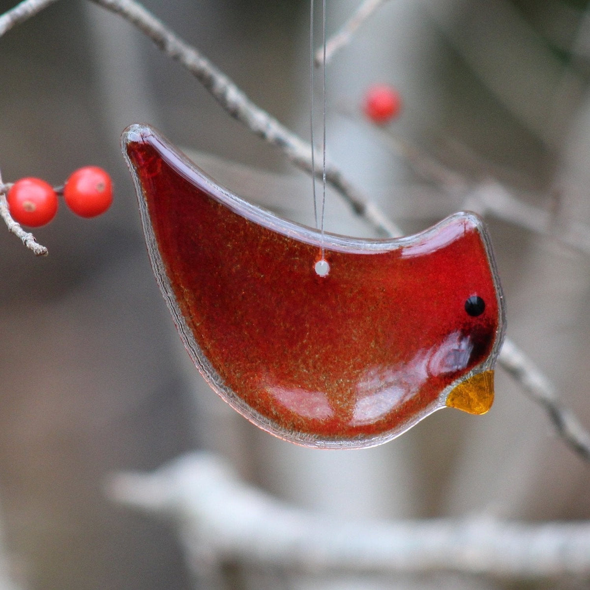 Cardinal Hand crafted Hanging