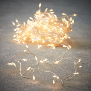 LED 400 cluster lite string Plug IN-Not Just For The Garden | Metal Art | Décor for Homes, Walls and Gardens | Furniture | Custom Garden Planters and Flower Arrangements | Gifts | Best in KW