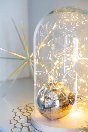LED multi string Battery silver-Not Just For The Garden | Metal Art | Décor for Homes, Walls and Gardens | Furniture | Custom Garden Planters and Flower Arrangements | Gifts | Best in KW