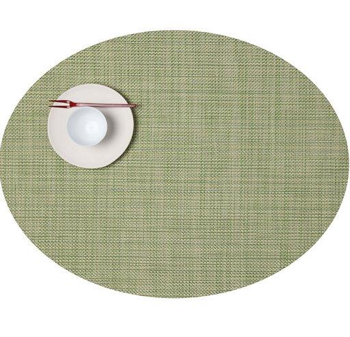 Placemat Chilewich Mini Basketweave Dill Oval