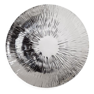 Wall Decor Stainless Steel Round Platter-Not Just For The Garden | Metal Art | Décor for Homes, Walls and Gardens | Furniture | Custom Garden Planters and Flower Arrangements | Gifts | Best in KW