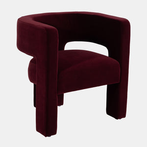 Chair Round Back Wine