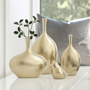 Vase Lilo Gold 12.25"