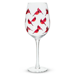 Wine Glass w Stem 14oz (27-CARDINAL-GOB)