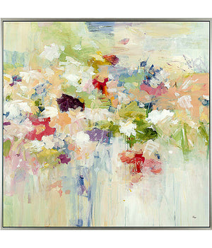 Art "Bouquet"  Canvas Framed 42x42