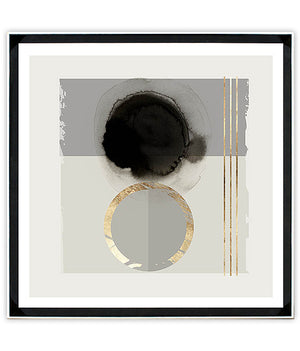 Art "Dream Life II" Framed glass 22x22