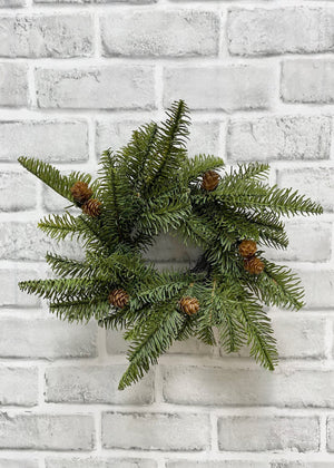 Balsam Fir FT Cand Ring w cones