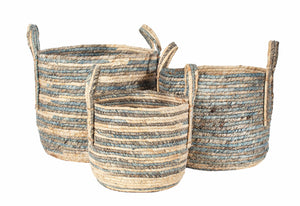 Baskets Seagrass Blue/Natural (n22744)
