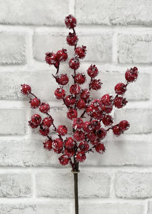 Berry Spray Iced Red 17"