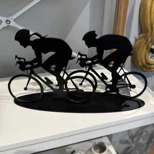 Biking Metal Sculptures Assorted