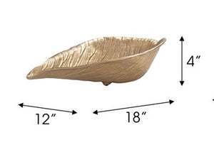 Bowl Padua Leaf 18"