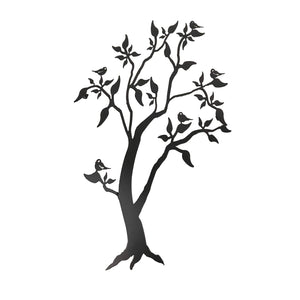 Chickadee Tree - Black Metal Wall Art-Not Just For The Garden | Metal Art | Décor for Homes, Walls and Gardens | Furniture | Custom Garden Planters and Flower Arrangements | Gifts | Best in KW