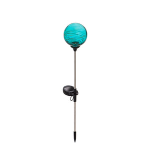 Coastal Solar Garden Stake Turquoise