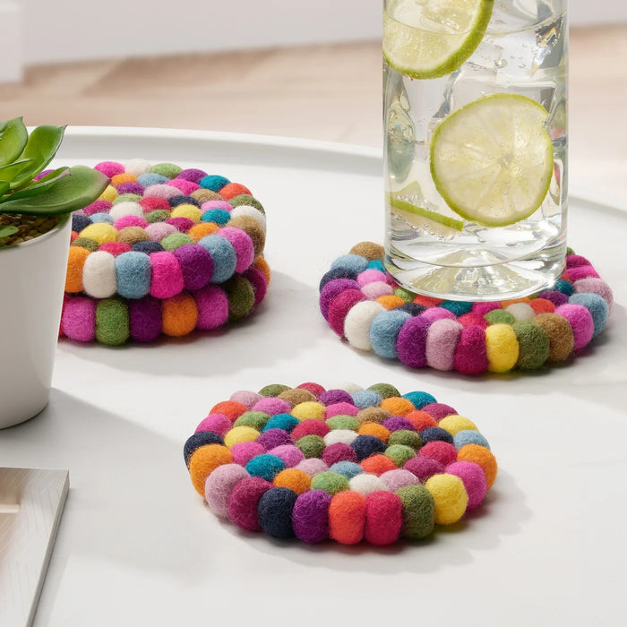 Coasters Modwool Multicolour set/4