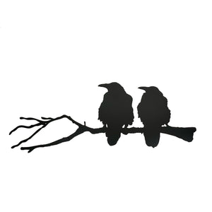 Ravens Branch - Black Metal Wall Art-Not Just For The Garden | Metal Art | Décor for Homes, Walls and Gardens | Furniture | Custom Garden Planters and Flower Arrangements | Gifts | Best in KW