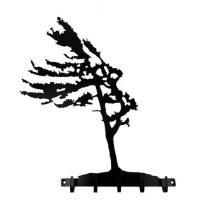 Windswept Hook - Black Metal Wall Art-Not Just For The Garden | Metal Art | Décor for Homes, Walls and Gardens | Furniture | Custom Garden Planters and Flower Arrangements | Gifts | Best in KW