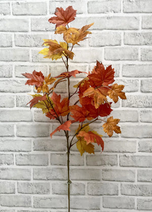 Fall Maple Leaf Spray 37"