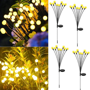 Solar Firefly Warm White Stakes