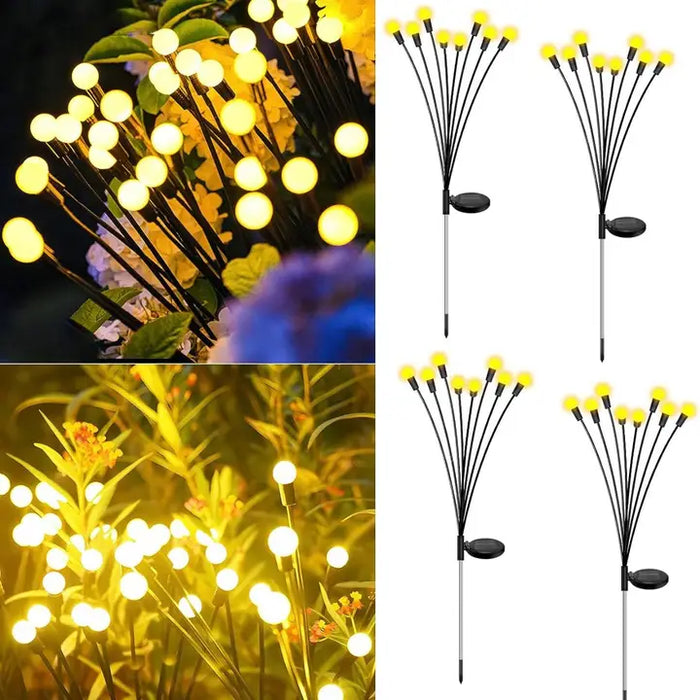 Solar Firefly Warm White Stakes