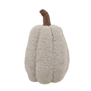 Pumpkins Fleece White Tall