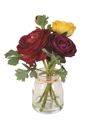 Flower Vase Ranunculus (N27042)