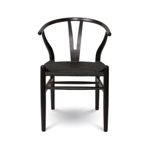 Frida Dining Chair - Matte Black-Not Just For The Garden | Metal Art | Décor for Homes, Walls and Gardens | Furniture | Custom Garden Planters and Flower Arrangements | Gifts | Best in KW