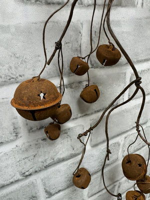 Garland Jingle Bell 31" rust