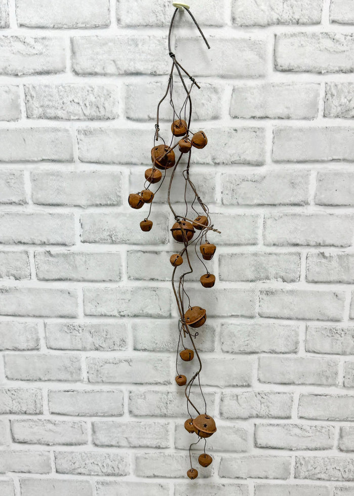 Garland Jingle Bell 31" rust