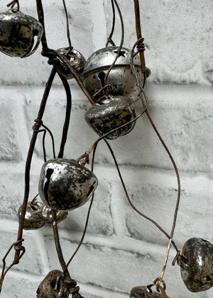 Garland Jingle Bell 31" pewter