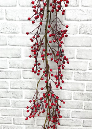 Berry Garland Mini Cranberry 54"