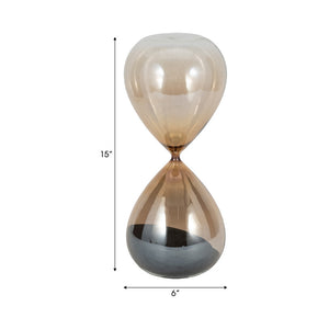 Hourglass Amber 14"