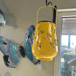 Lantern Butterfly Yellow LED