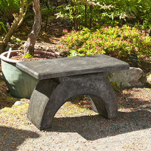 Japanese Concrete Outdoor Table-Not Just For The Garden | Metal Art | Décor for Homes, Walls and Gardens | Furniture | Custom Garden Planters and Flower Arrangements | Gifts | Best in KW