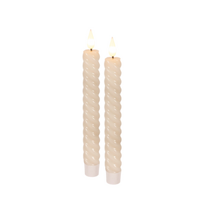 LED Candle Taper Iv Twist 8inch